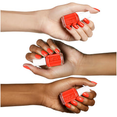 Muestra de paleta de colores essie Geranio para ideas de combinaciones modernas.