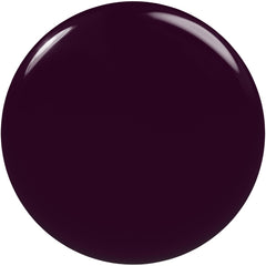 Esmalte morado vegano de essie con acabado brillante que captura luces