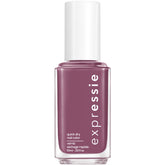 essie expressie, bote de esmalte secado rápido en tono mauve para uñas