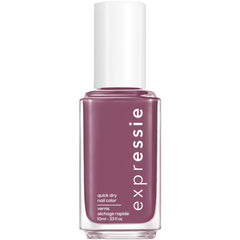 essie expressie, bote de esmalte secado rápido en tono mauve para uñas
