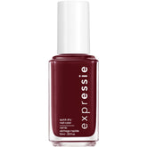 essie expressie botella borgona oscura: color intenso y secado rápido