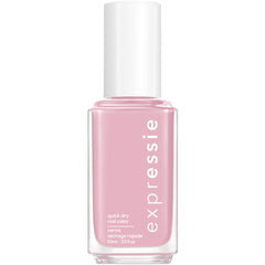 essie Expressie lila crema: acabado cremoso con secado rápido para uñas perfectas en minutos.