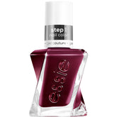 essie Gel Couture Clicks: botella roja para manicura duradera.