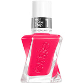 Esmalte essie Gel Couture rosa brillante para color duradero sin lámpara UV.