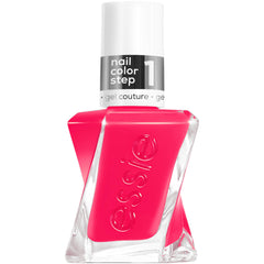 Esmalte essie Gel Couture rosa brillante para color duradero sin lámpara UV.