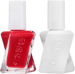 essie Gel Couture Rock The Runway, botella destacada con acabado gel de larga duración