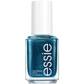 Essie tono azul audaz para uñas, color vibrante y duradero.
