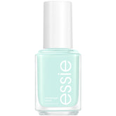 essie Seas The Day verde menta con brillo, ideal para un acabado de salón