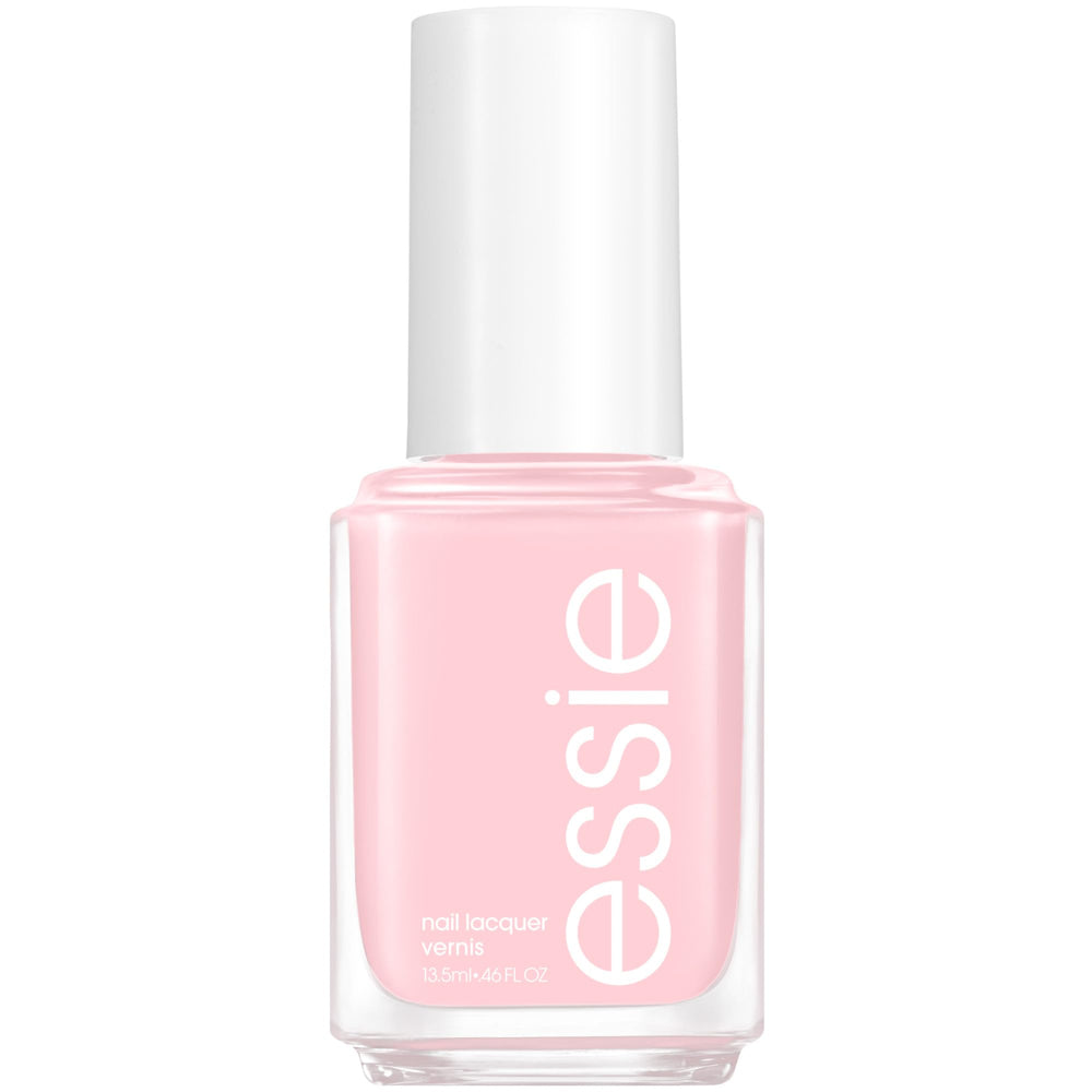 essie Sugar Daddy: botella frontal con tono rosa claro y acabado brillante.