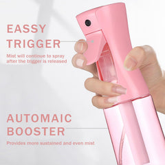 Rociador micro ESSKAM 0.22 mm en rosa, rocío suave y focal