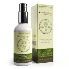EssyNaturals Advanced: botella vertida para un cabello más saludable.