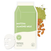 ESW Beauty Matcha Almond Milk, empaque compostable para rutina de cuidado diario.