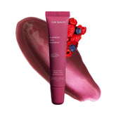ESW Beauty tratamiento labial frambuesa-acai, hidratación suave para labios secos.