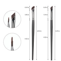 Pincel angular ultra delgado para líneas definidas.
