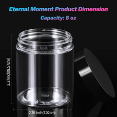 Frascos Eternal Moment 8 oz con crema dentro para muestras profesionales