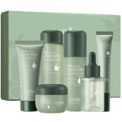 Etuanxi conjunto de cuidado facial de aguacate para una rutina suave y revitalizante