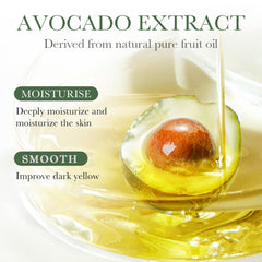 Etuanxi crema de ojos de aguacate, hidrata el contorno y reduce la tirantez.