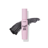 ETUDE Curl Fix Mascara Mini con aplicador cuadrado para curva precisa.