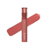 ETUDE Fixing Tint Salmon Brick swatches reveal rich, long-lasting color