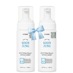 ETUDE SoonJung espuma batida limpiadora, limpieza suave para piel sensible