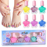 ETYJO esmalte para niños, base de agua no tóxico y seguro para juego creativo.