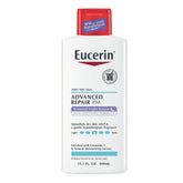 Eucerin Advanced Repair Night Lotion, botella, hidratación de 48 horas para piel seca
