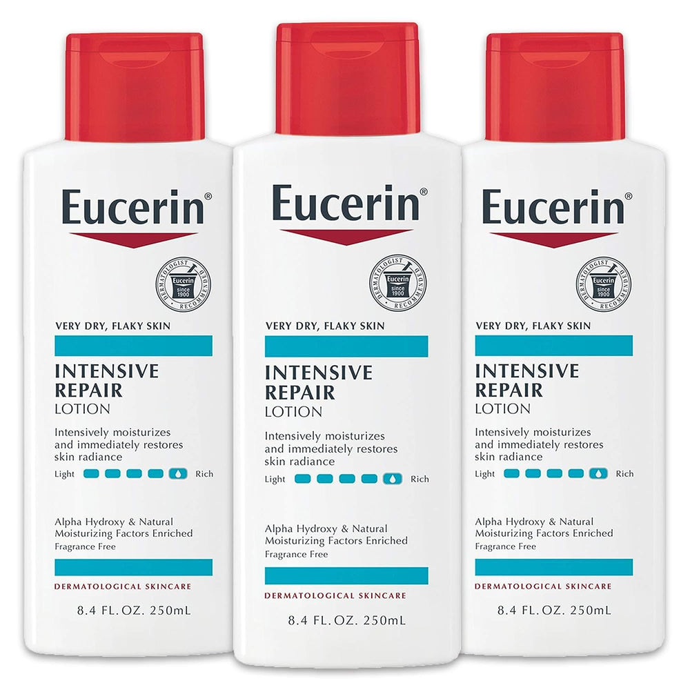 Loción Eucerin Intensive Repair frente a piel muy seca, hidratación duradera