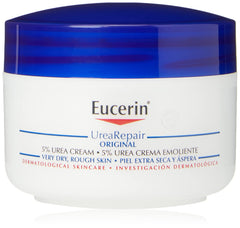 Eucerin UreaRepair 5% crema 75 ml, hidratación profunda para piel seca.