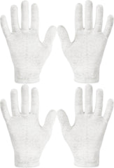 Guantes Eurow para humectación nocturna que ayudan a bloquear la crema en la piel.