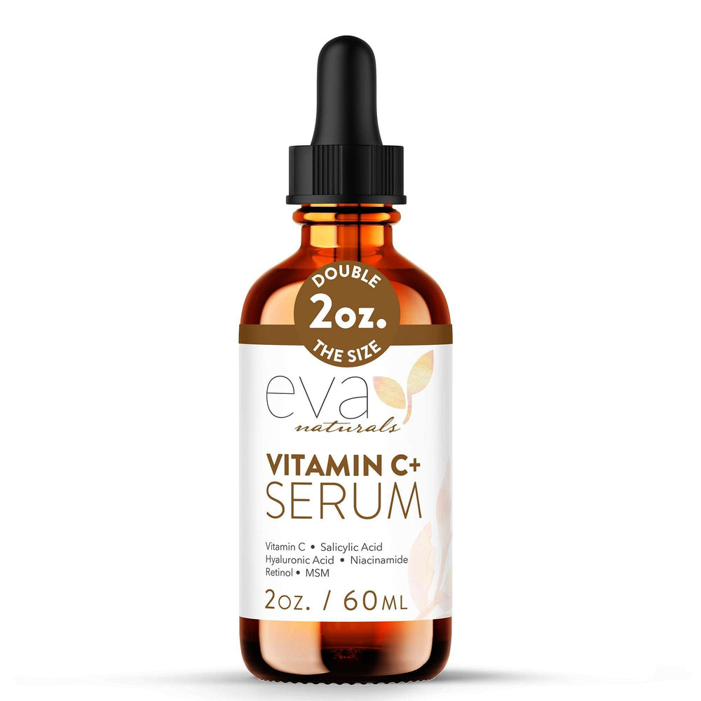 Eva Naturals Serum de Vitamina C con Retinol para claridad de la piel.
