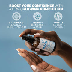Sérum Eva Naturals, textura ligera para absorción rápida sin grasa