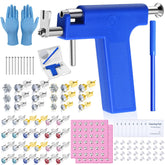 Kit de perforación Evatage azul listo para uso en casa.