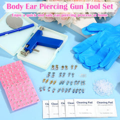 Pendientes Evatage para perforación, 72 unidades en varias tallas.
