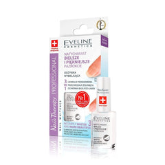 Eveline Cosmetics 3 En 1 blanqueador de uñas para aplicación diaria.