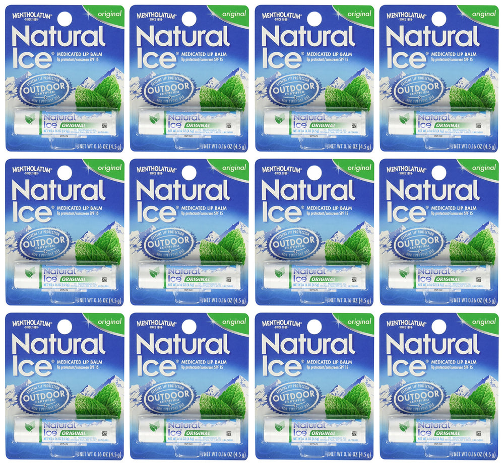Ever Ready First Aid Natural Ice protector labial, aplicación suave.