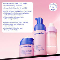 Evereden crema facial para niños, hidrata y equilibra la piel delicada