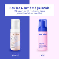 Espuma suave de coco de Evereden para limpiar piel delicada de niños