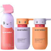 Evereden Hora del Baño Trío champú desenredante para pelo suave y fácil de peinar.
