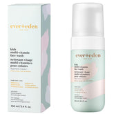 Evereden Kids Face Wash botella con jugo de melón para piel sensible