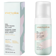 Evereden Kids Face Wash botella con jugo de melón para piel sensible
