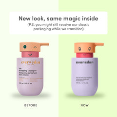 Evereden Shampooing Enfants - Mousse légère pour un lavage agréable sans tiraillement.
