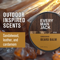 Every Man Jack Bálsamo para Barba Sandalwood: define la línea de la barba