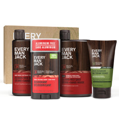 Every Man Jack Cedar + Red Sage: lavado corporal suave, ideal para limpieza diaria.