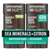Every Man Jack Minerales Marinos Citron en botella con protección 48 h
