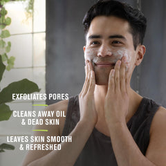Con ácido hialurónico, ayuda a mantener la hidratación después de la exfoliación.