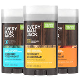 Set Every Man Jack desodorante coco driftwood, aroma cálido para uso diario.