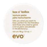 EVO Box O' Bollox: envase texturizante para uso diario.