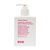 EVO Mane Tamer Acondicionador: botella visible y control del encrespamiento diario.