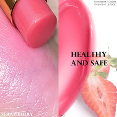 evpct 3Pcs blueberry color changing lipstick with long wear