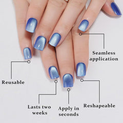 evpct juego de 24 uñas en 12 tallas para ajuste personalizado